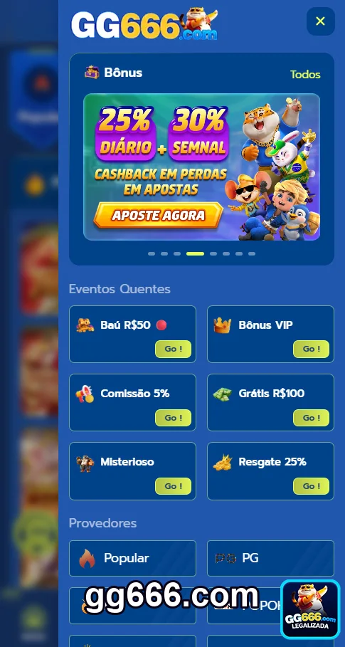 Interface simples mostrando depósitos acessíveis em jogos